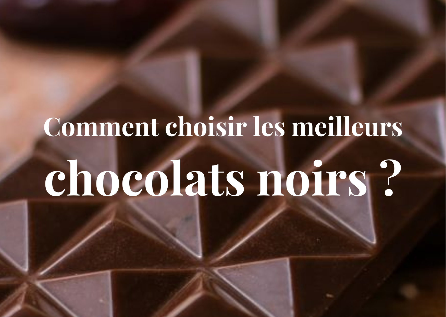 Chocolat noir 65% - Chocolat noir durable – La Chocolaterie Concept  Chocolate