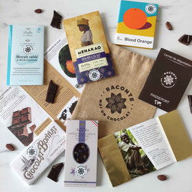 Coffret chocolat noir éveil des sens