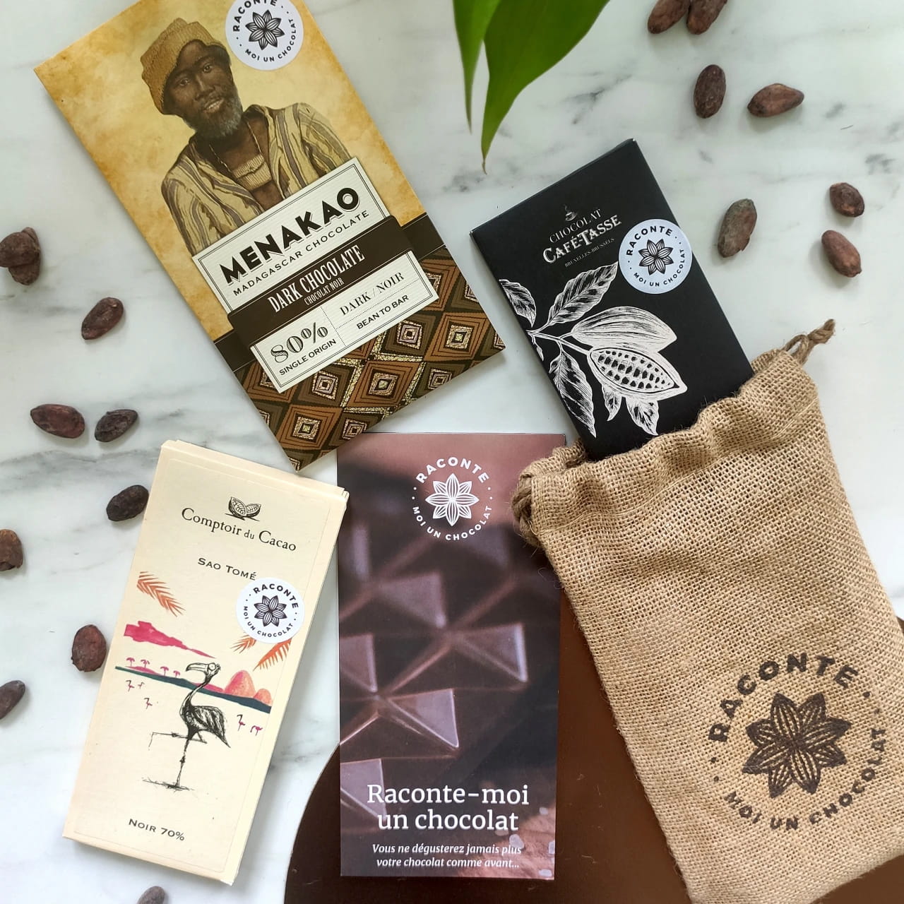 Coffret cadeau découverte des chocolats noirs – Raconte Moi un Chocolat