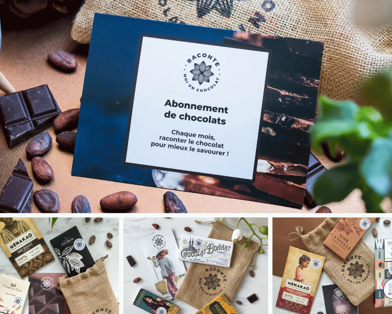 Carte Cadeau Digitale - box mensuelle chocolat