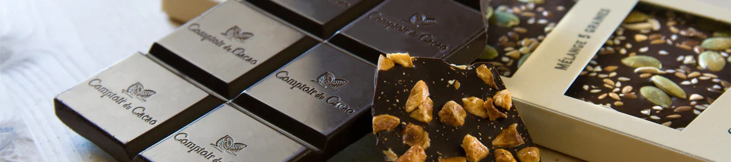 Comptoir du cacao CDC cacao Vénézuela chocolat éthique chocolat français chocolat artisanal chocolaterie made in France chocolat du monde entier chocolat noir chocolat développement durable chocolat au lait 