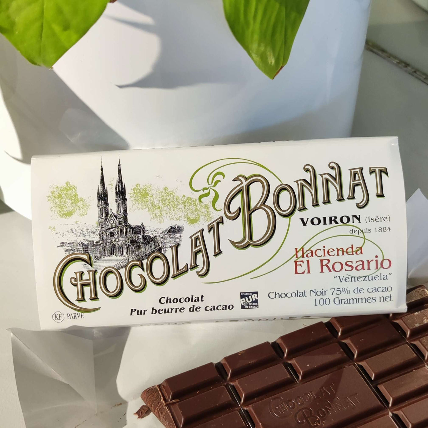 Bonnat- Chocolat noir Hacienda El Rosario - 75% de cacao