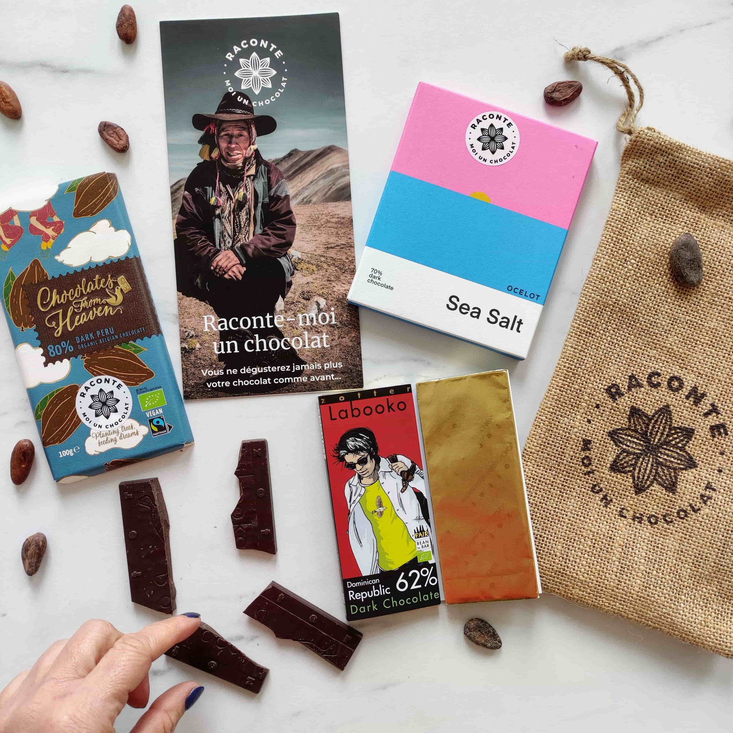 coffret chocolat tour du monde des cacao