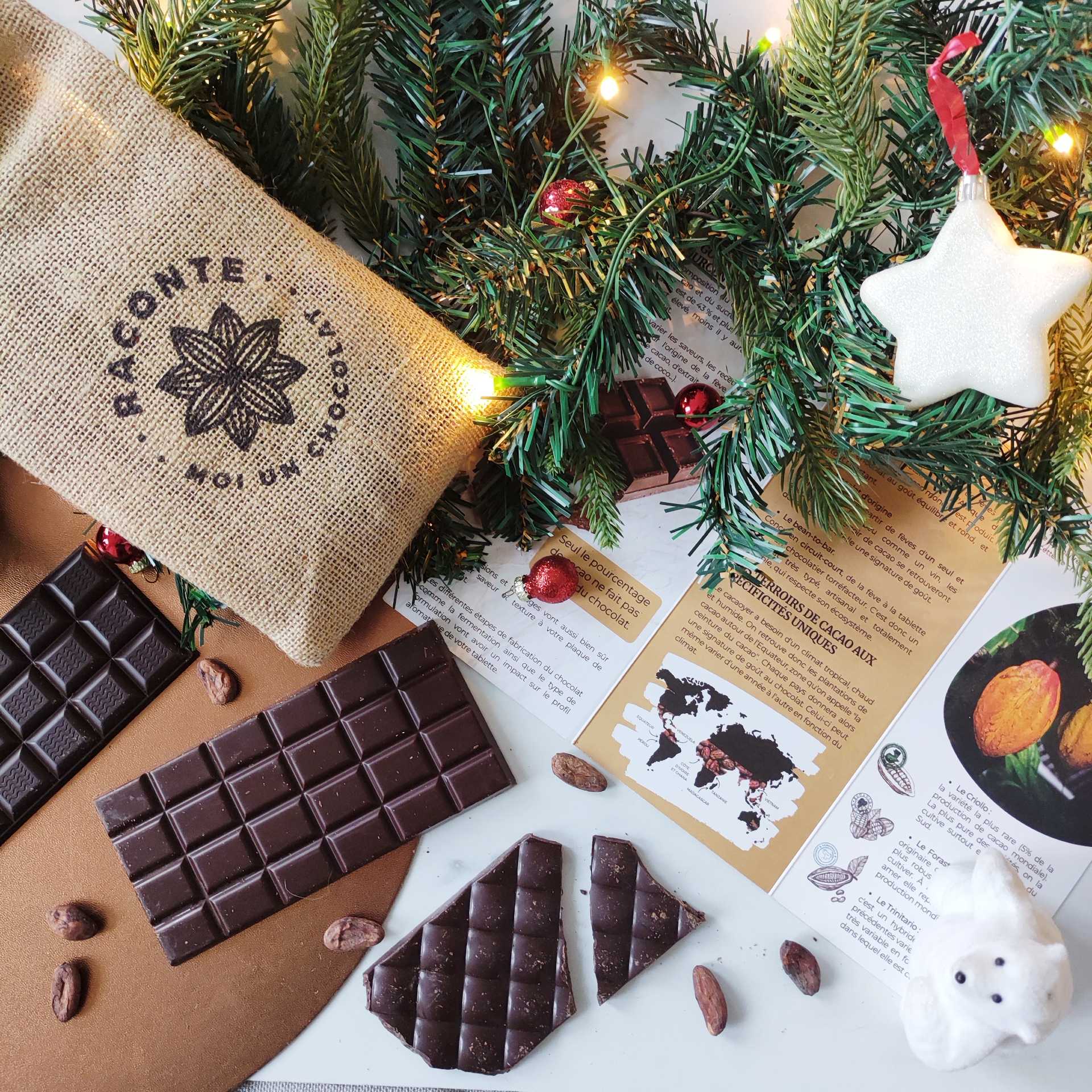 Le Sapin de Noël - Chocolat Lait ou chocolat noir – Puerto Cacao