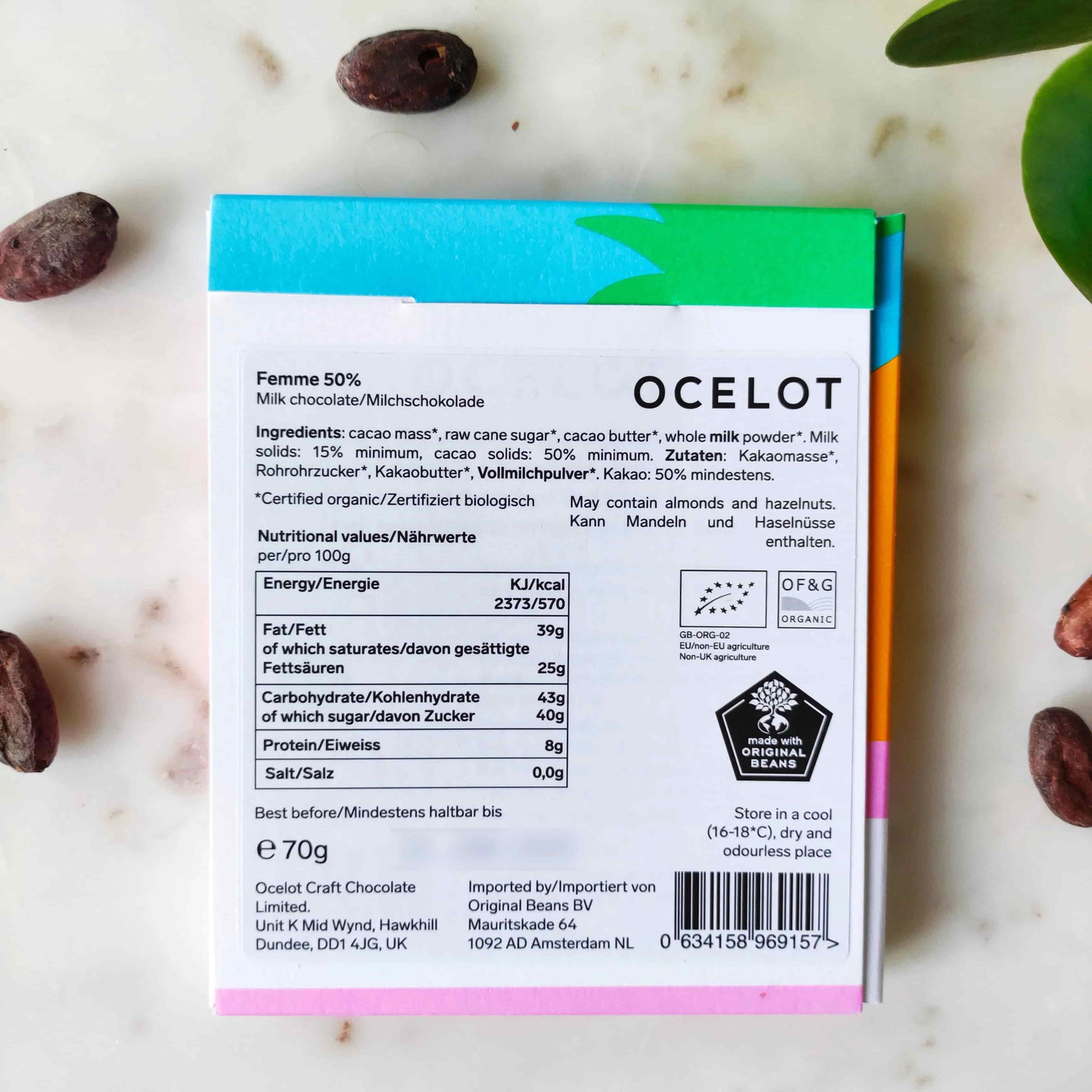 Chocolat au lait Ocelot, 55% cacao, femmes, coopérative, Congo, Amelonado, lait suisse, engagement, éthique, durabilité