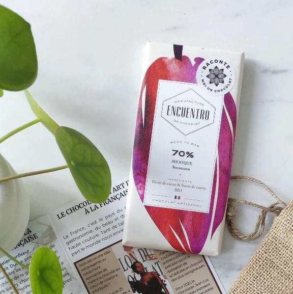 Encuentro 70 % Mexique, fèves bio,  bean-to-bar