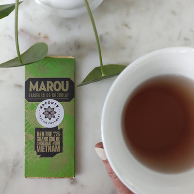 Marou - Mini tablette de Chocolat noir 78% de cacao Ben Tre
