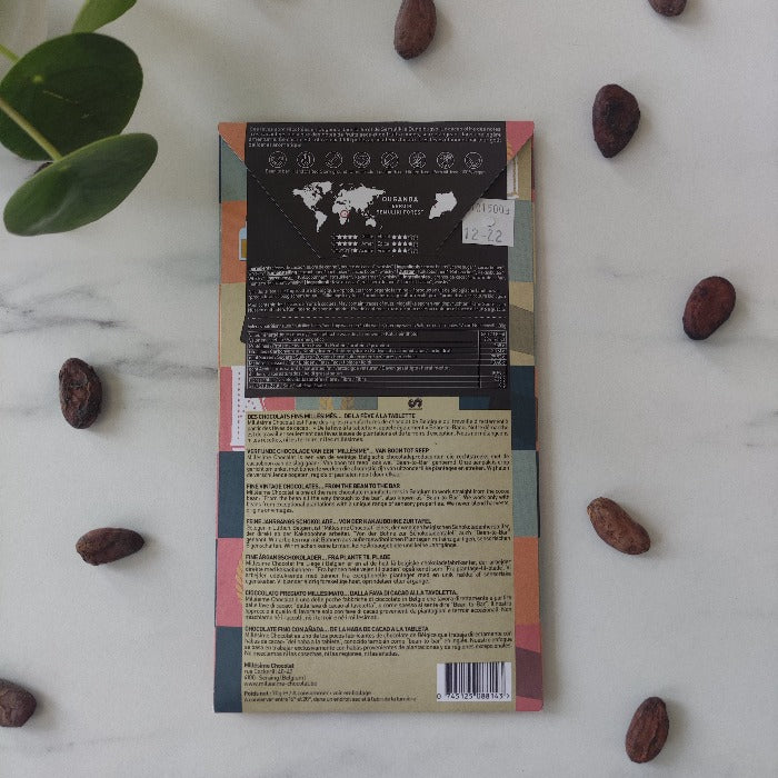 coffret de chocolats boîte de chocolat développement durable chocolat bean-to-bar chocolat étique chocolat développement durable chocolat bio chocolat vegan Chocolate from Heaven chocolat noir chocolat de qualité chocolat à offrir chocolat Menakao Original Beans Virunga Madagascar Pérou Peru démarche RSE