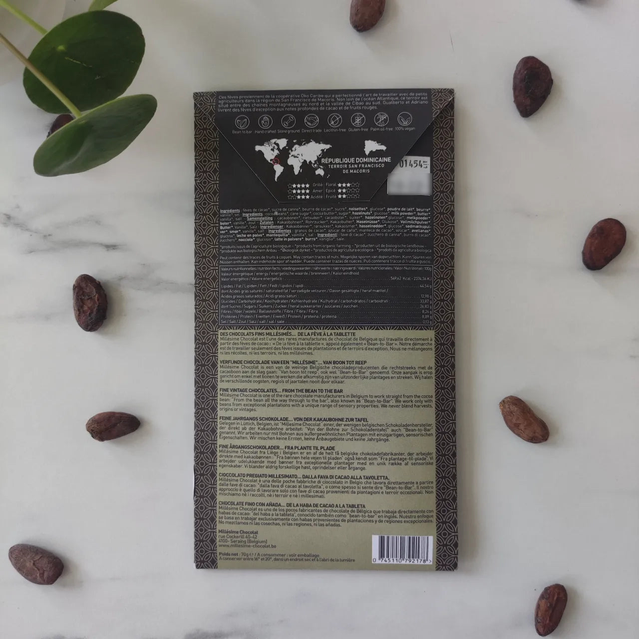 Coffret chocolat au lait Bean-to-Bar du monde entier – Raconte Moi un  Chocolat