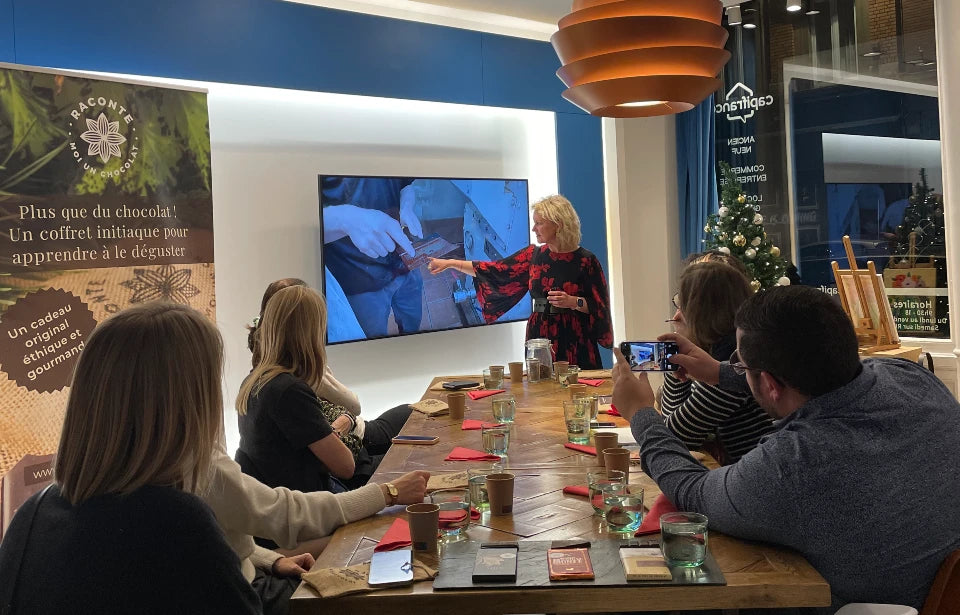 Atelier de dégustation de chocolat