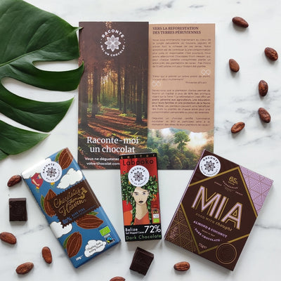 Box chocolat développement durable  cadeau chocolat cadeau éthique