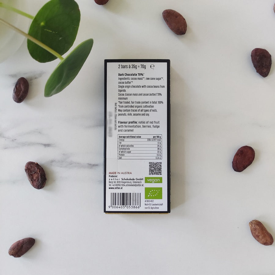 Labooko 70% de cacao Ouganda