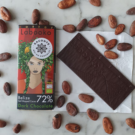 Labooko 72% de cacao - Belize végan  meilleurs chocolats du monde  fête des pères  fête des mères  chocolat équitable  Chocolat vegan  chocolat noir  chocolat d'origine Belize  chocolat d'origine  Chocolat bio  chocolat  72%